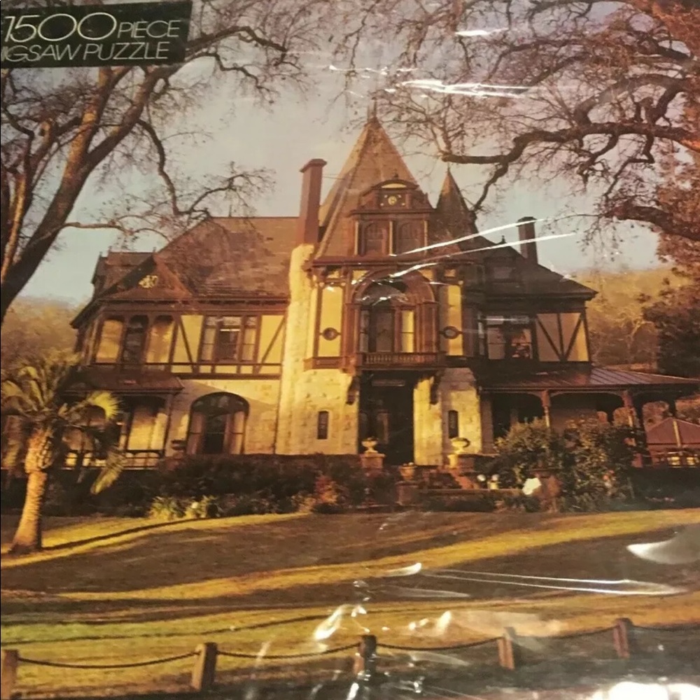 Beringer Brothers castle 1500 Piece Jigsaw puzzle NEW The Gun maker’s Home NEW